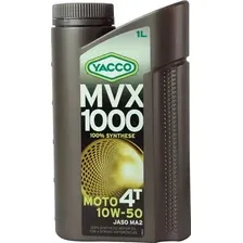 Моторное масло Yacco MVX 1000 4T 10W50 (1л)