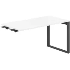 Стол Norden 140x70x75 AG.115.WH.V.72.AN (антрацит/белый)