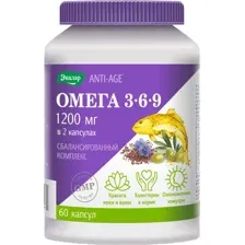 БАД Эвалар Омега 3-6-9 Anti-Age (60 капсул)