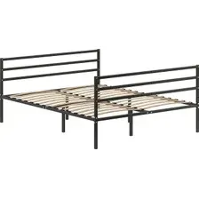 Кровать Домаклево Металика Г3+Г3 120x200 (черный)