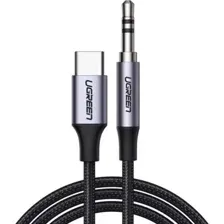 Кабель Ugreen USB-C Male to Male Audio with Chip, CM450, Black 20192, 1 м