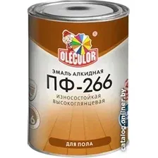 Эмаль Olecolor ПФ-266 0.9 кг (желто-коричневый)