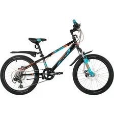 Детский велосипед Novatrack Extrime 6.D 2021 20SH6D.EXTREME.BK21 (черный)