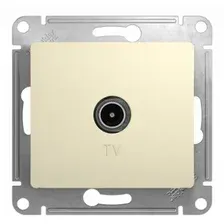 Розетка телевизионная Schneider Electric GLOSSA GSL000293 (бежевый)