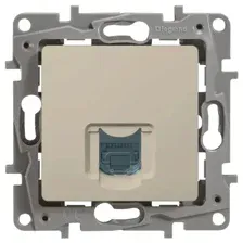 Розетка компьютерная слоновая кость Legrand Etika (672341)