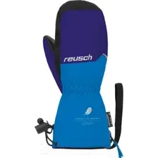 Перчатки лыжные Reusch Jerry Down R-Tex Xt Mitten / 6285539-4005 (р-р 3, Surf The Web/Brilliant Blue)