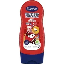 Шампунь детский Bubchen 2в1, Кола Монстр, 230 мл