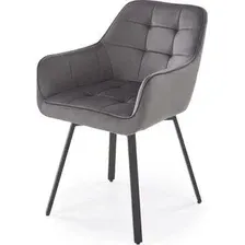 Стул с подлокотниками Halmar K588 (серый)