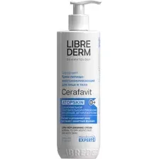 Крем для тела Librederm Cerafavit Липидовосстанавливающий с церамидами 0+ (400мл)