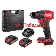 Дрель-шуруповерт Wortex LX BD 1815-1 Li ALL1 XLT 1333697 (с 2-мя АКБ, кейс)