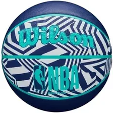 Баскетбольный мяч Wilson NBA DRV Plus Camo Indigo WZ3016102XB7 (7 размер)