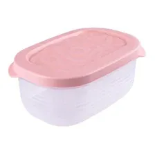 Контейнер прямоугольный Flexo 0,65 л (розовый) Полимербыт 4363992