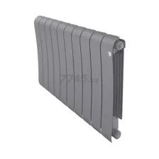 Радиатор биметаллический Royal Thermo Infinity 500 Silver Satin 10 секций