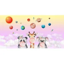 Фотообои листовые Citydecor Bubble Gum 7 (500x260см)