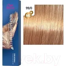 Крем-краска для волос Wella Professionals Koleston Perfect ME+ 99/0 (очень светлый блонд интенсивный натуральный)