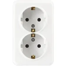 Розетка SmartBuy SBE-03w-16-S2-Z-c