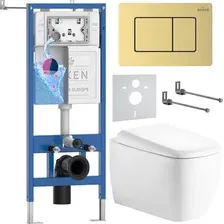 Инсталляция с унитазом подвесным Roxen StounFix Dual Fresh 968522