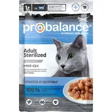 ProBalance Консервированный корм Sterilized Cat 85 г