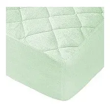 Наматрасник защитный Vegas Protect Cotton S1 120x195 (фисташковый)