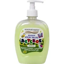 Крем-мыло жидкое детское Золотой идеал Алоэ / 605518 (500г)