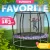 Батут Sundays Favorite Premium 6FT (смайл, с сеткой)