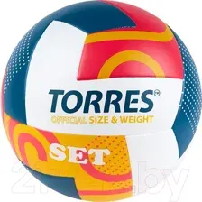 Мяч волейбольный Torres Set / V32345 (размер 5)
