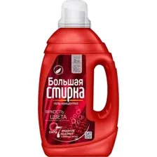 Гель для стирки Большая стирка яркость цвета, 1.2 л