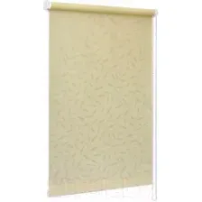 Рулонная штора Delfa Сантайм Жаккард Оливия СРШ-01М 8262 (95x170, кремовый)