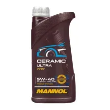Моторное масло MANNOL Ceramic Ultra 5W-40 7727, 1л / 58664