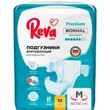 Подгузники для взрослых Reva Care Normal M (10 шт)