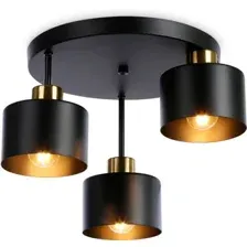 Люстра Ambrella Traditional TR8121/3 BK/BS (черный/латунь)