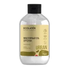 Гель для душа Ecolatier Urban мицеллярный кактус и зеленый чай (600мл)