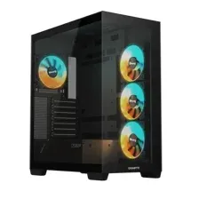 Корпус для компьютера Gigabyte C500 Panoramic Stealth (черный, без БП)