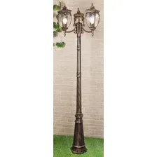 Фонарь уличный Elektrostandard Andromeda F/3 GLYF-8024F/3 (черное золото)