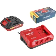 Аккумулятор с зарядным устройством WORTEX 2329017 (18В/2 Ah + 18В)