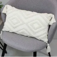 Наволочка декоративная MATEX Tufted / ALEX-008 (бежевый нейтральный)