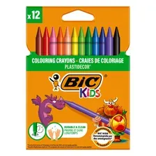 Восковые мелки BIC Kids 12 шт.