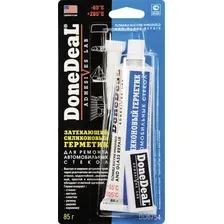  DoneDeal Затекающий герметик силиконовый для стекол DD6754 85г