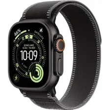 Умные часы Apple Watch Ultra 3 LTE 49 мм (титановый корпус, черный/черный, нейлоновый ремешок размера S/M)