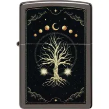 Зажигалка Zippo Mystic Nature Design / 48636 (черный)