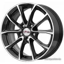Литые диски iFree Джет (КС914) 16x6.5" 5x112мм DIA 57.1мм ET 50мм Блэк Джек