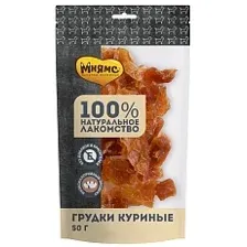 Мнямс Грудки куриные для собак 50 г