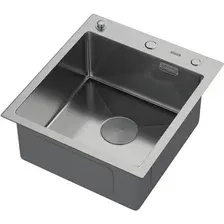 Кухонная мойка ARFEKA ECO AR 450*500 POP-UP SATIN