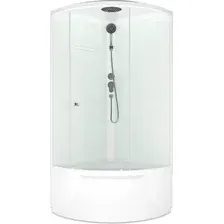 Душевая кабина Domani-Spa Simple 110 V1.2 (прозрачное стекло/белый)
