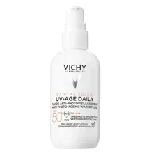 VICHY CAPITAL SOLEIL UV-AGE DAILY Невесомый солнцезащитный флюид для лица против признаков фотостарения SPF 50+  80 мл