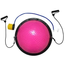 Балансир Calviano Bosu Ball 58 см (розовый)