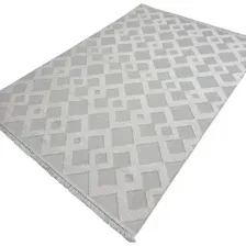 Ковер для жилой комнаты Radjab Carpet Поло Прямоугольник EN 261 12567RK (2.4x3.4, Cream)