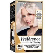 Гель-краска для волос LOreal Paris Preference 11.21 (ультраблонд перламутровый)