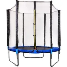 Батут Atlas Sport 4.5 ft, без лестницы, голубой, 140 см
