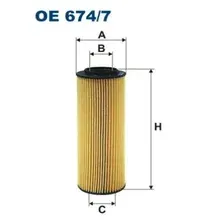 Масляный фильтр FILTRON OE674/7